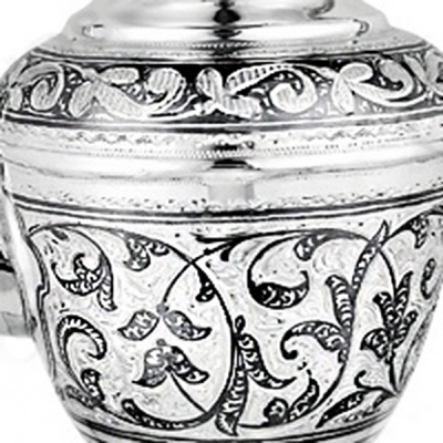 Серебряный кофейник «Кибела». Серебро 875. арт. 875-1715