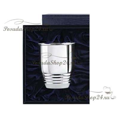 Cеребряный стакан «РИФЛЕНЫЙ малый». арт. 925-5-1106СН00001