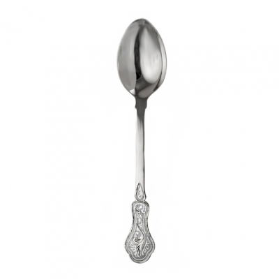 Серебряная десертная ложка. Серебро 875 пробы. арт. 875-1-5564