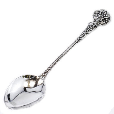 Серебряная чайная ложка «ВЕЕР». Серебро 925 арт. 925-2-2813