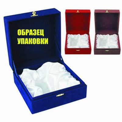 Серебряный подстаканник со стаканом "СВ". арт. 875-0031(16)