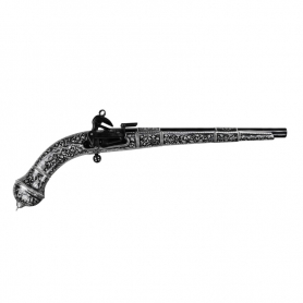 Пистолет серебряный сувенирный «ДУЭЛЬ». арт. 875-1-0703