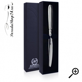Нож серебряный десертный «ИМПЕРАТОР» из серебра. арт. 925-5-345НЖ02001 