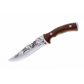 Разделочный серебряный авторский  нож «ЗОДИАК»